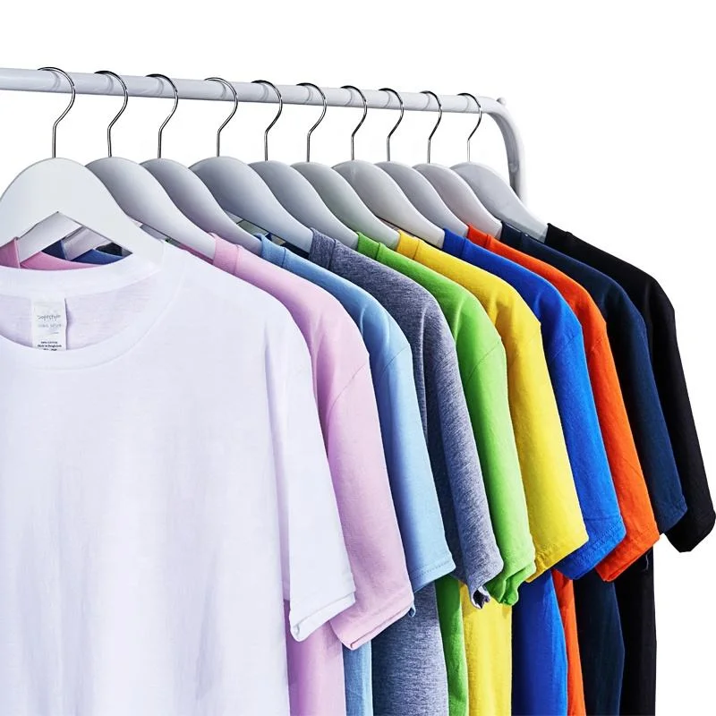 Plain Bulk Men&prime; S T Shirt Polyester Tee Quick Dry Fit Tshirts Custom Sublimation Printing Logo Unisex Gym Sports T-Shirts for Men