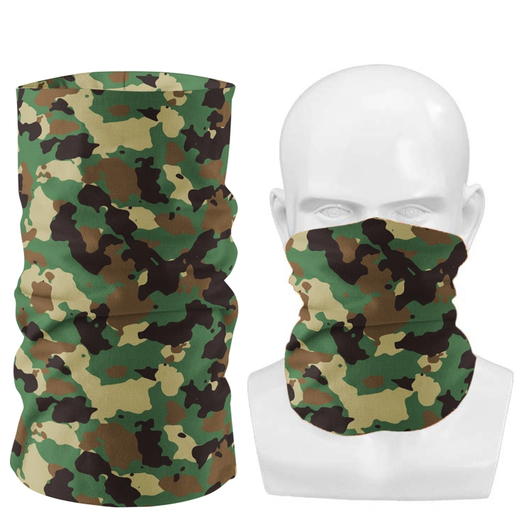 Boyue Bandana Manufacturer OEM Cheap Multifunctional Outdoor Sport Custom Print Polyester Seamless Face Cover Tube Bandana Mask