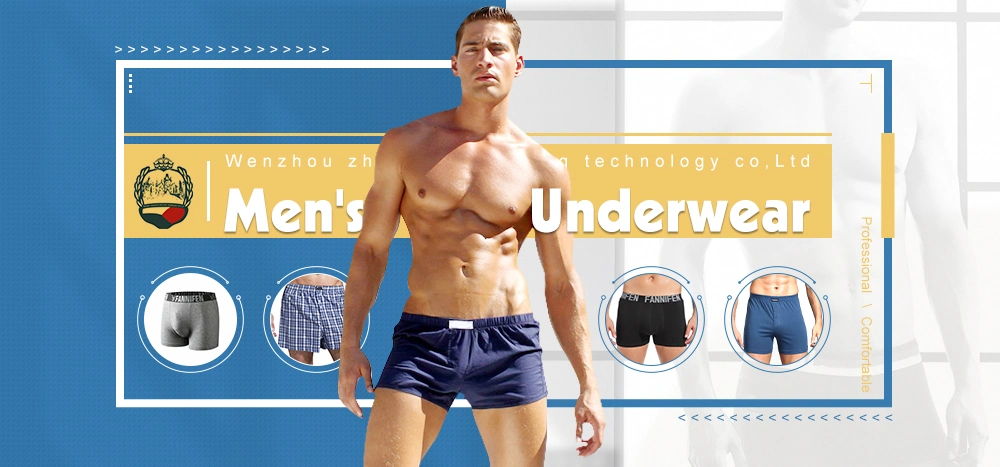 Men Underwear 95% Cottton 5% Elastic Mens Boxershorts