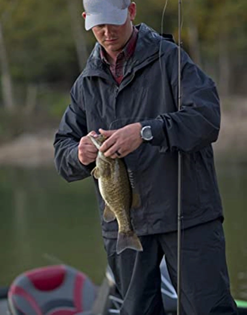 Fishing Jacket Men Waterproof Breathable Quick Dry Fishing Wading Jacket Fishing Wear