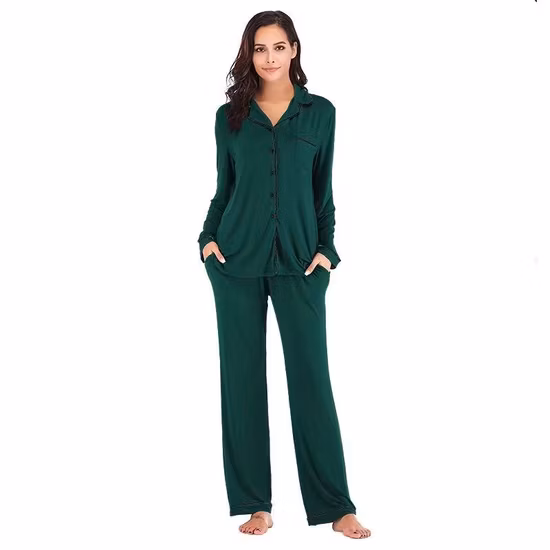 Wholesale Women&prime; S House Wear, Women 2 Piece Pajamas Women Night Wear Home Essential Knit Clothes, Clothing, Pajamas Set