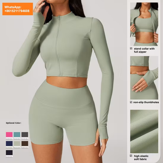 Gym Fitness Sets Women Activewear Outfit Workout High Impact Sport Yoga Wear