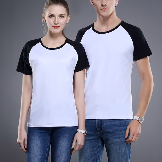 Wholesale Men 100% Cotton Promotional Plain Blank T Shirt, Custom Men′ S High Quality Short Sleeve Round Neck Fashion Printing T Shirt